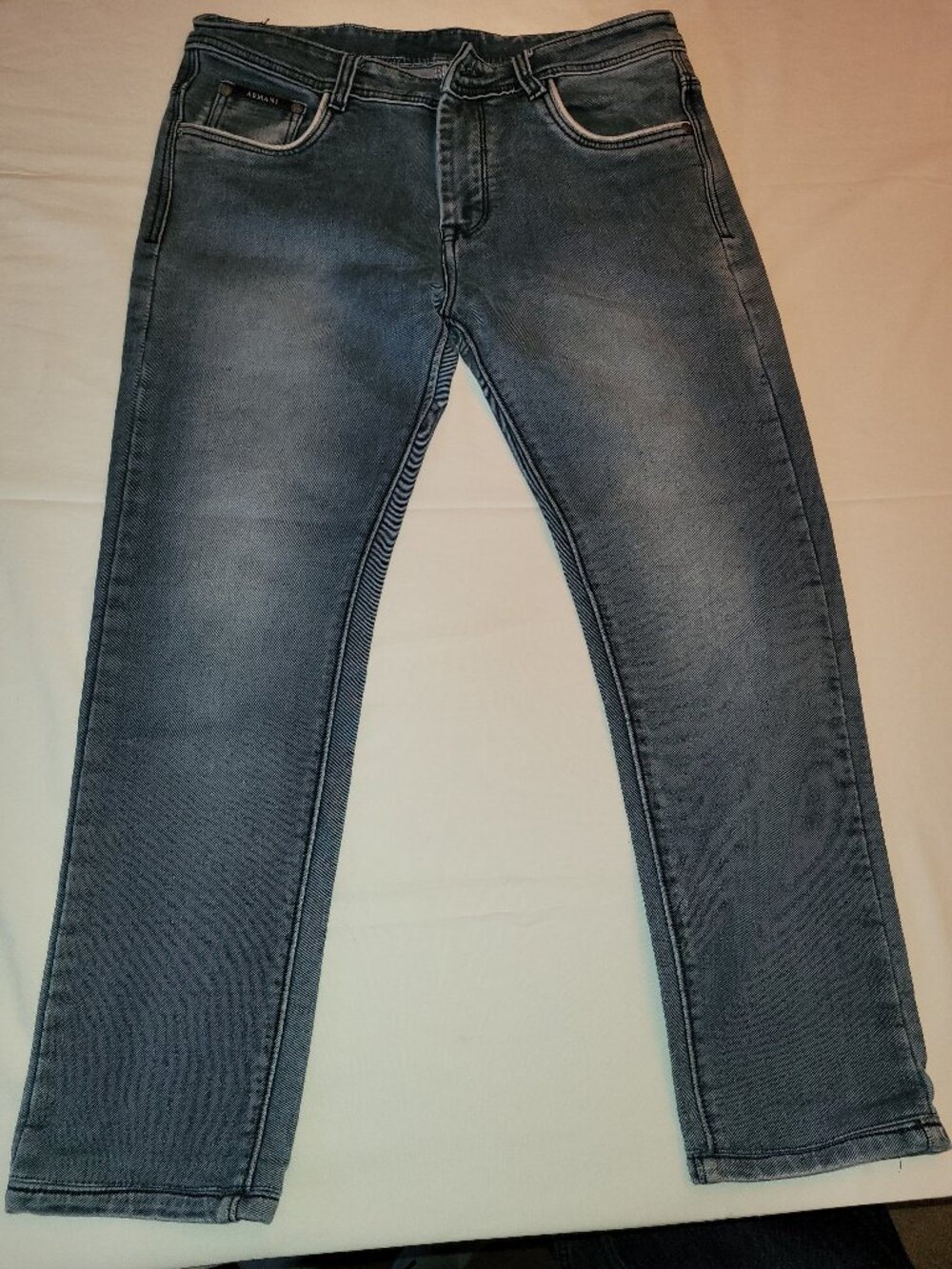 VINTAGE Armani Jeans Medium Wash Classic Denim Jeans